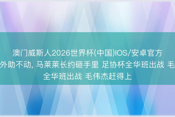 澳门威斯人2026世界杯(中国)IOS/安卓官方下载 大连5外助不动， 马莱莱长约砸手里 足协杯全华班出战 毛伟杰赶得上