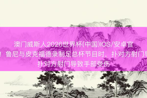澳门威斯人2026世界杯(中国)IOS/安卓官方下载 悲惨！鲁尼与皮克福德录制足总杯节目时，扑对方射门导致手部受伤
